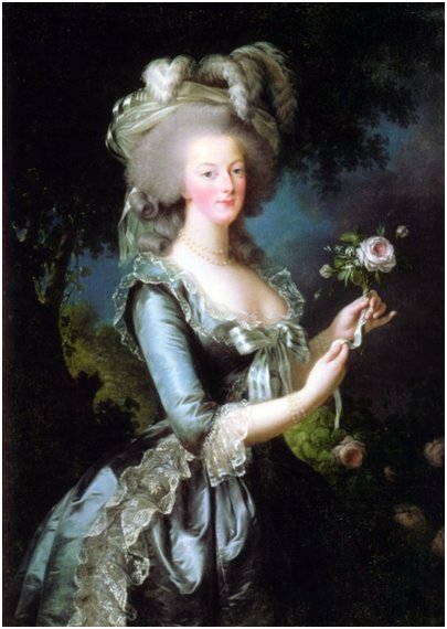 kuva Marie Antoinette oman aikansa muoti-ikoni